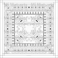 Patró coixí 50x50cm M50